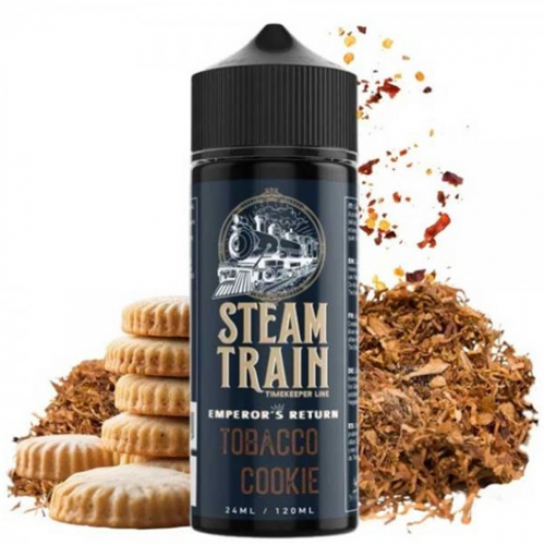 Steam Train Timekeeper Line Emperor's Return Tobacco Cookie 24ml/120ml rating